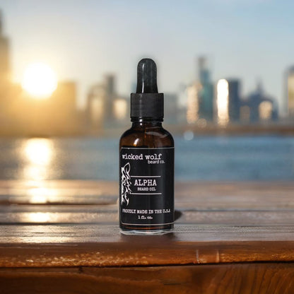 Wicked Wolf Alpha Beard Oil | Hydrating Beard Oil with Tobacco & Vanilla