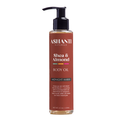 Shea & Almond Body Oil - Midnight Amber