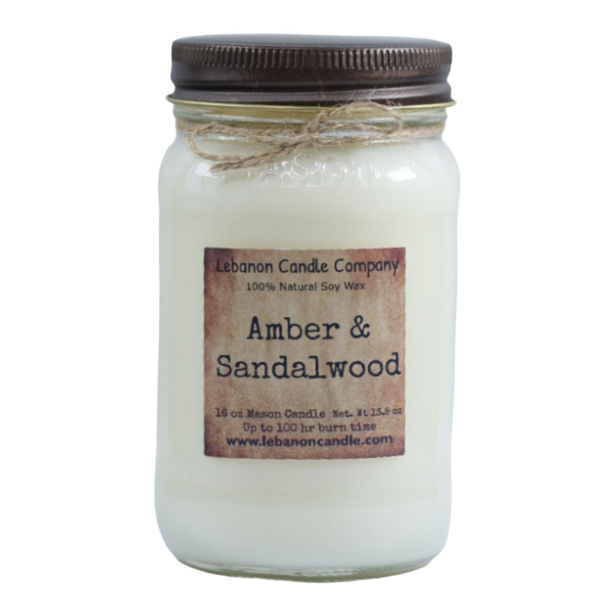 Amber & Sandalwood Candle