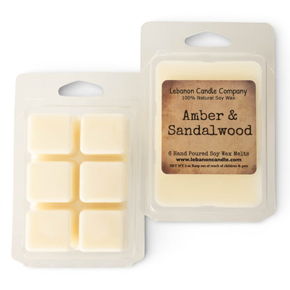 Amber & Sandalwood Wax Melt