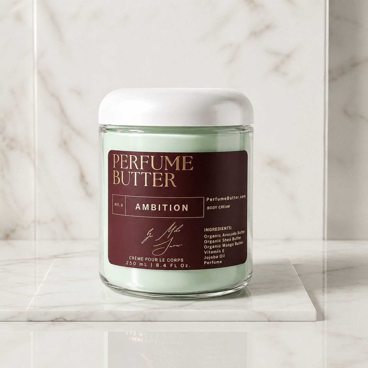 AMBITION – The Luxury Body Butter Perfume | Long-Lasting Fragrance Moisturizing Scent | Smooth Hydrating Skin Perfume | Premium Daily Wear | Perfume Butter