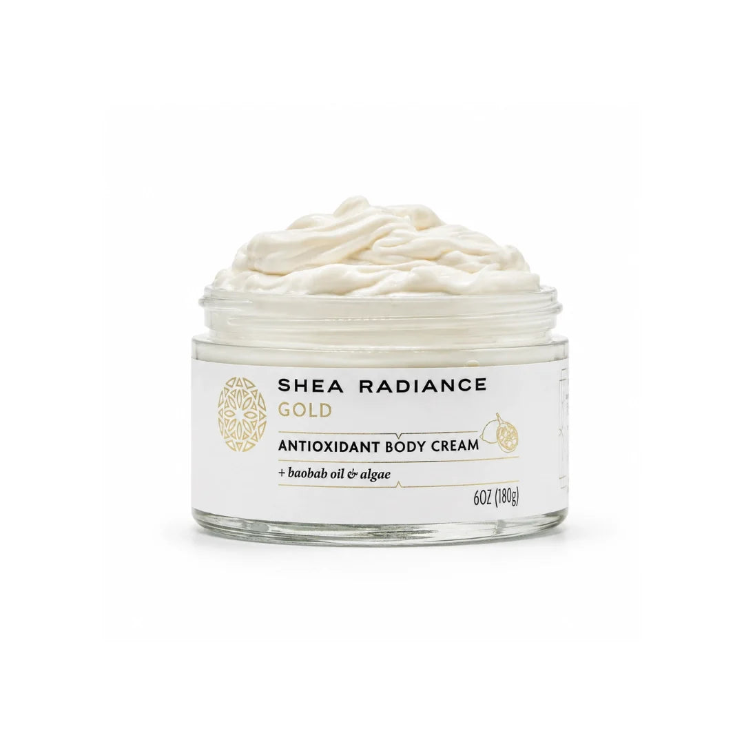 Antioxidant Body Cream for Dry & Sensitive Skin with Shea & Baobab Oil