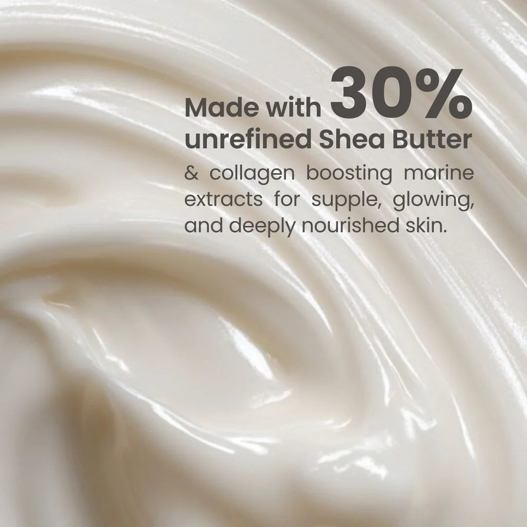 Antioxidant Body Cream for Dry & Sensitive Skin with Shea & Baobab Oil
