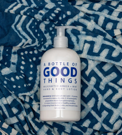Arni•cover•y™ Wildcrafted Arnica + Mint Hand & Body Lotion | 16 oz.