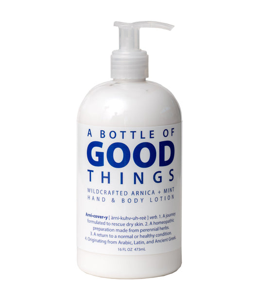 Arni•cover•y™ Wildcrafted Arnica + Mint Hand & Body Lotion | 16 oz.