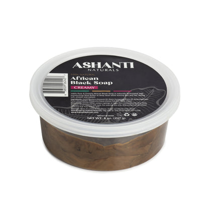 100% African Black Soap - Creamy
