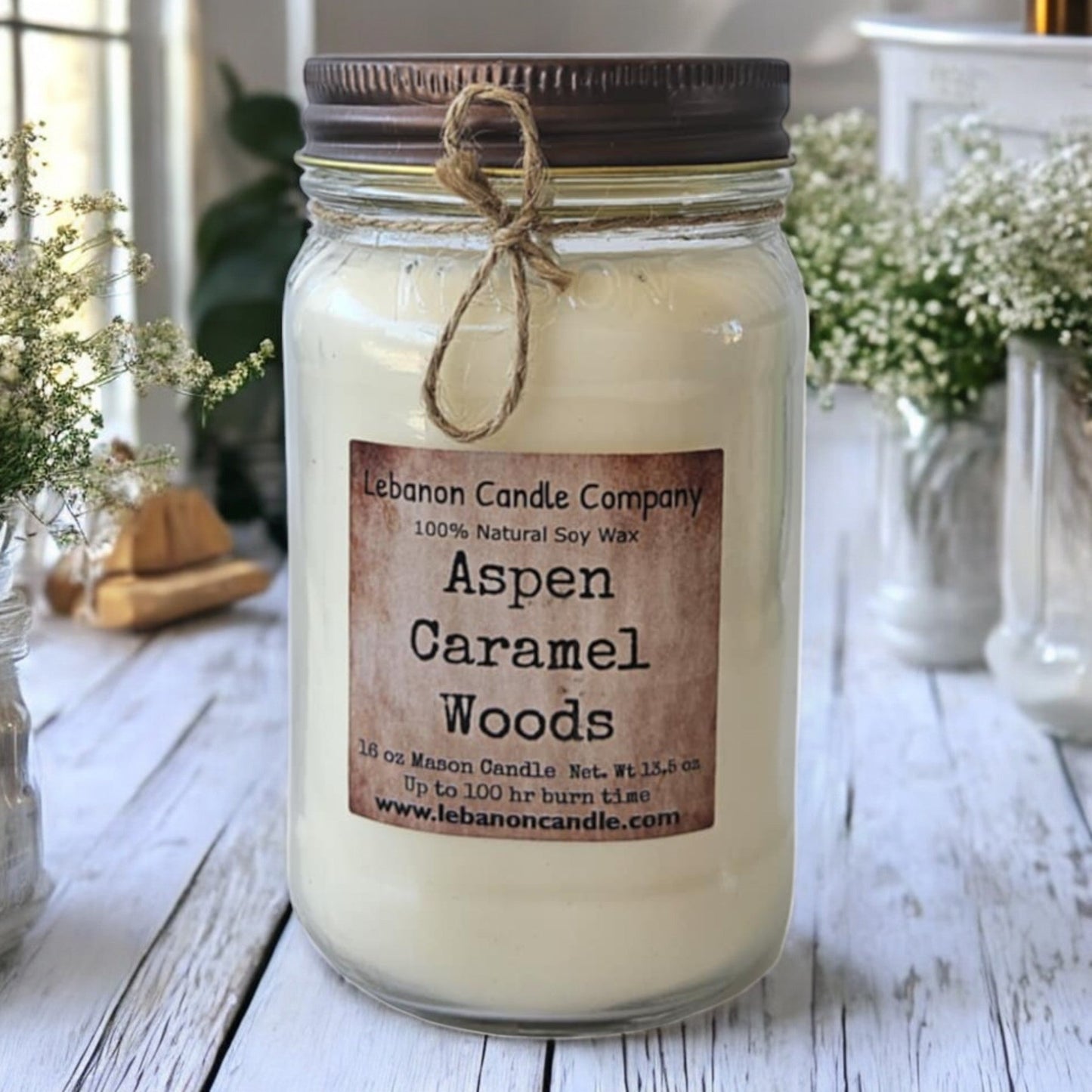Aspen Caramel Woods Candle