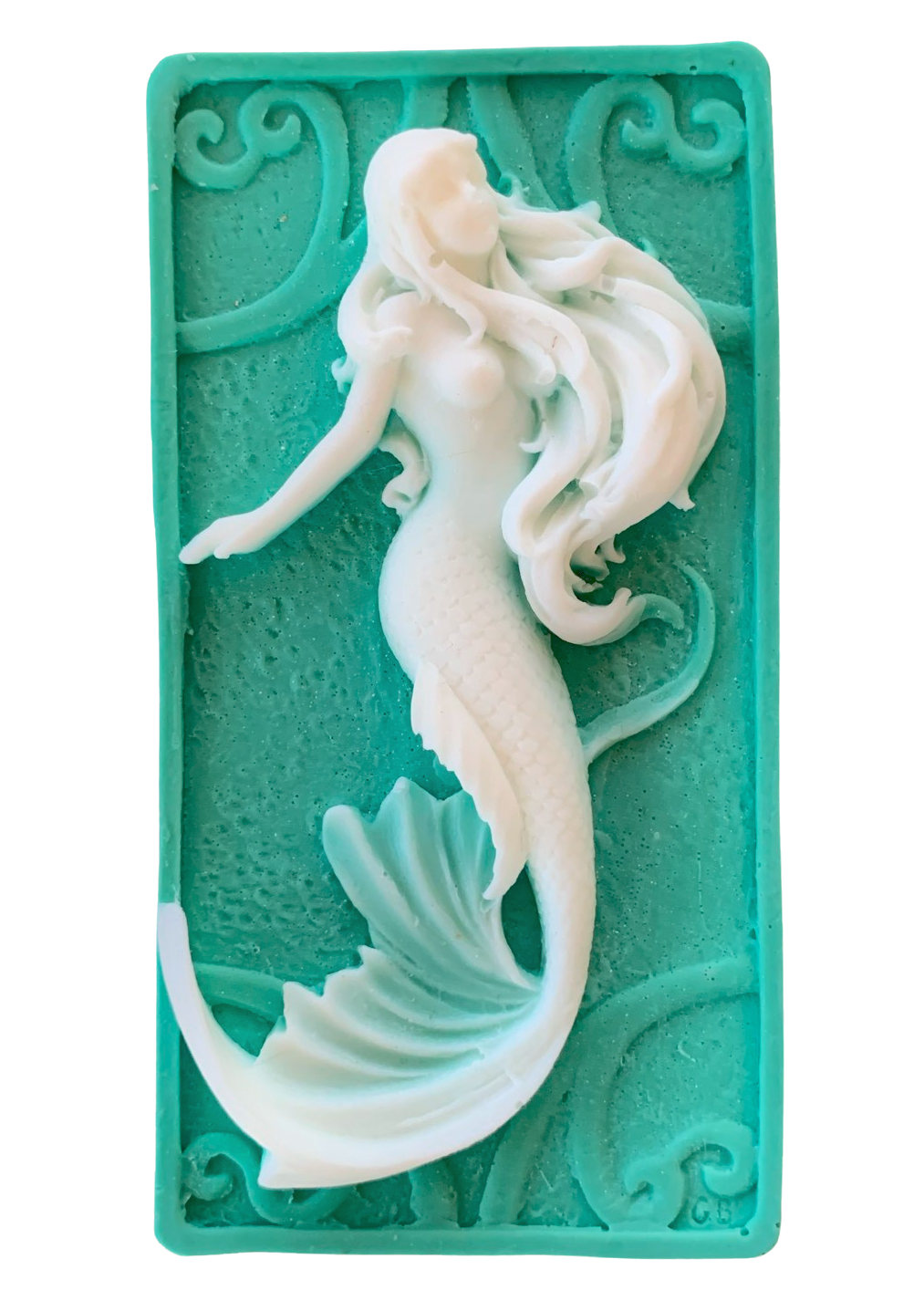 3D Mermaid Bar of Soap:  Ocean and Beach themed soaps