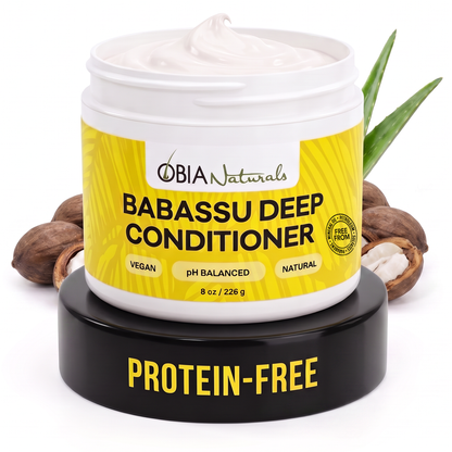Babassu Deep Conditioner — Protein-Free for Dry, Curly Hair