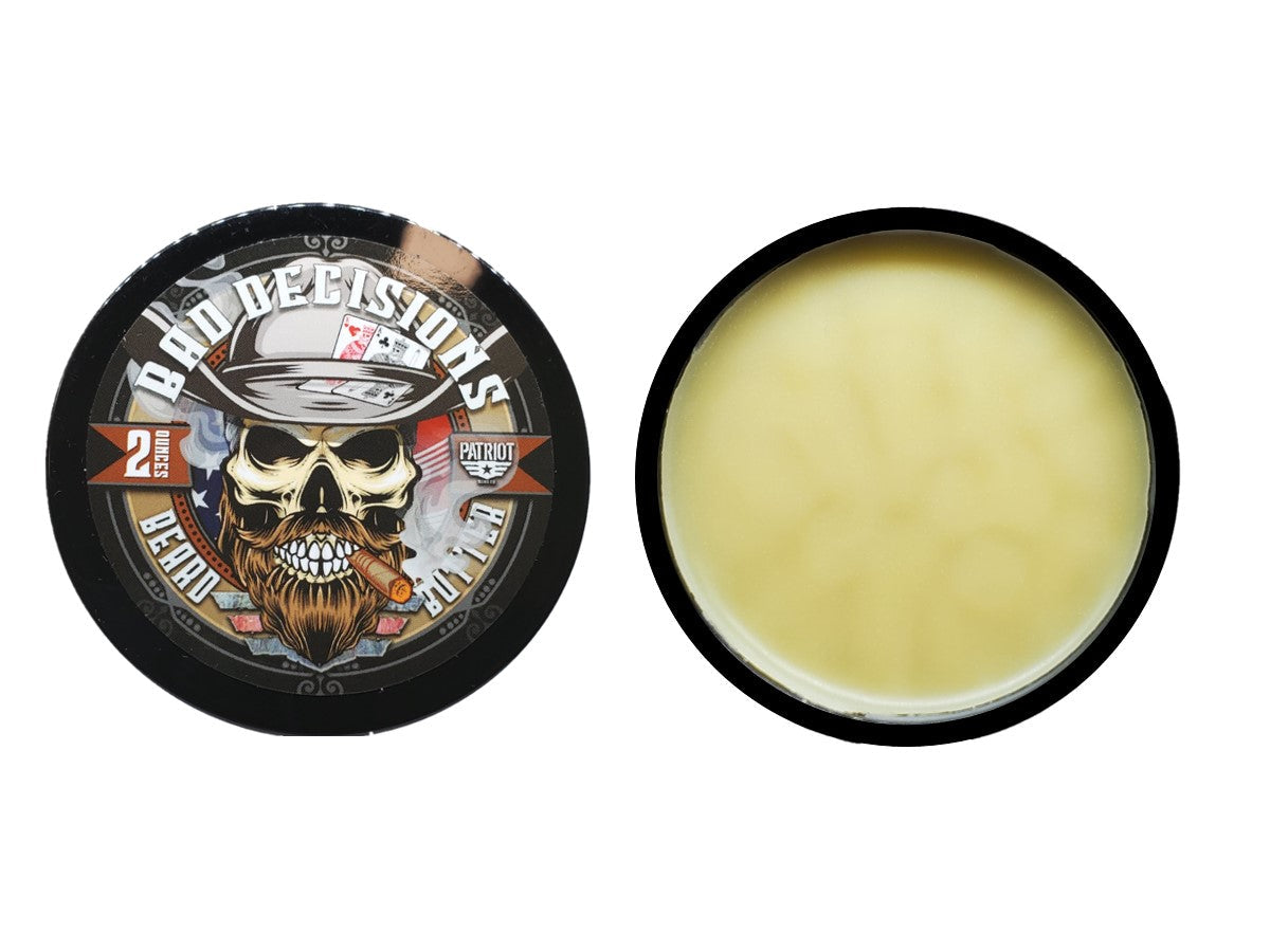 Bad Decisions Beard Butter Whiskey and Bourbon