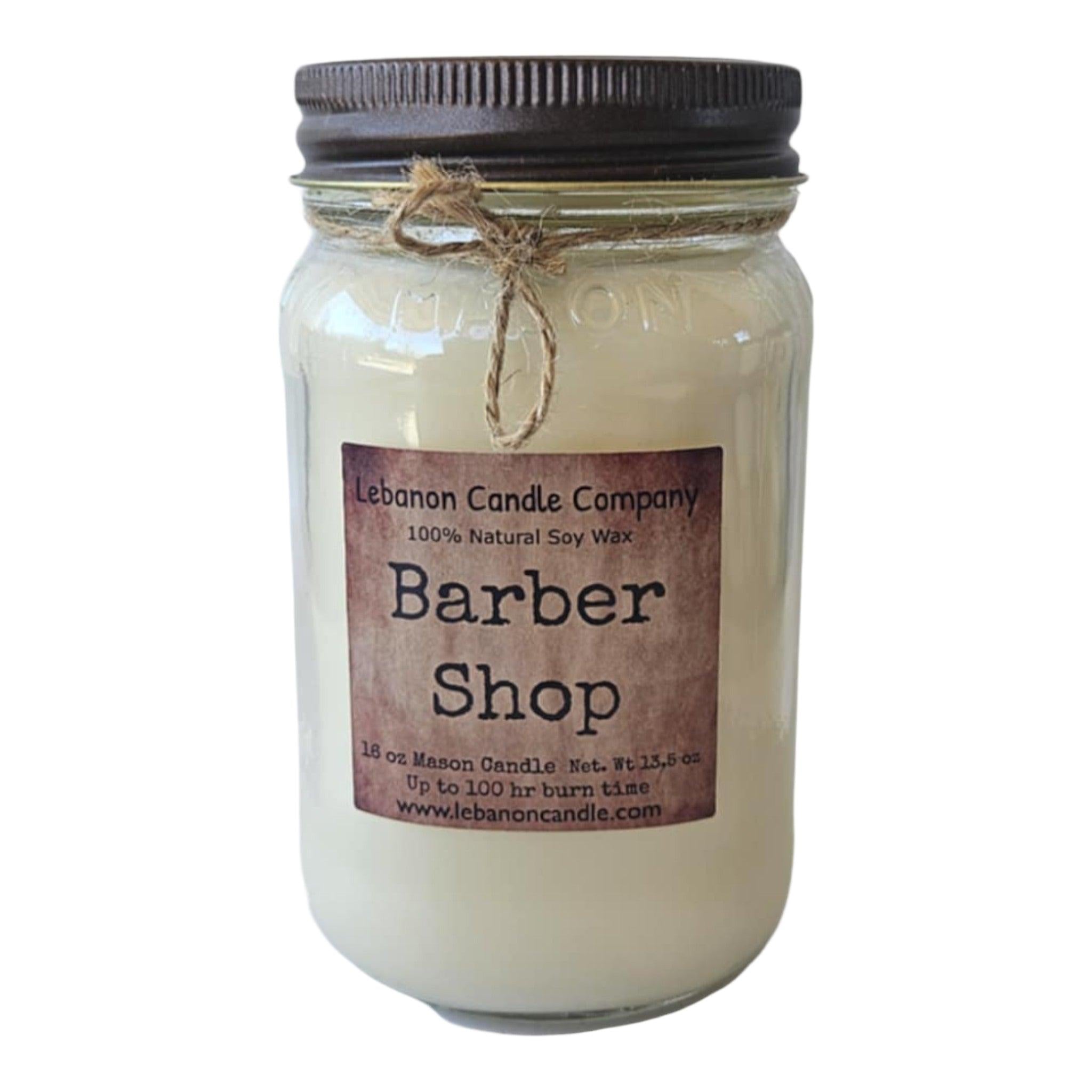 Barber Shop Candle