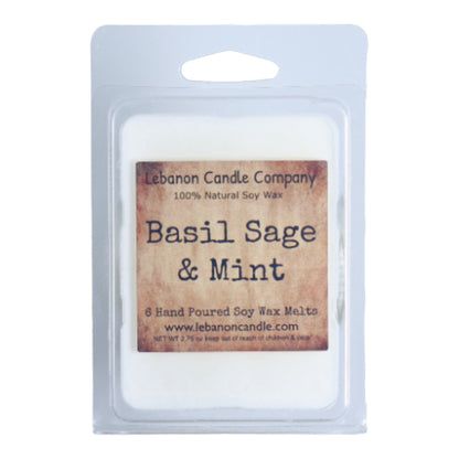 Basil Sage & Mint Wax Melt