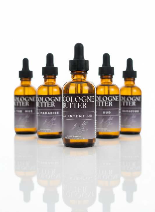 BEARD and HAIR OIL – Nourishing Oil for Beard Growth & Hair Care | Argan, Jojoba & Jamaican Black Castor Oil | Soft, Smooth & Shine Boost | Cologne Butter