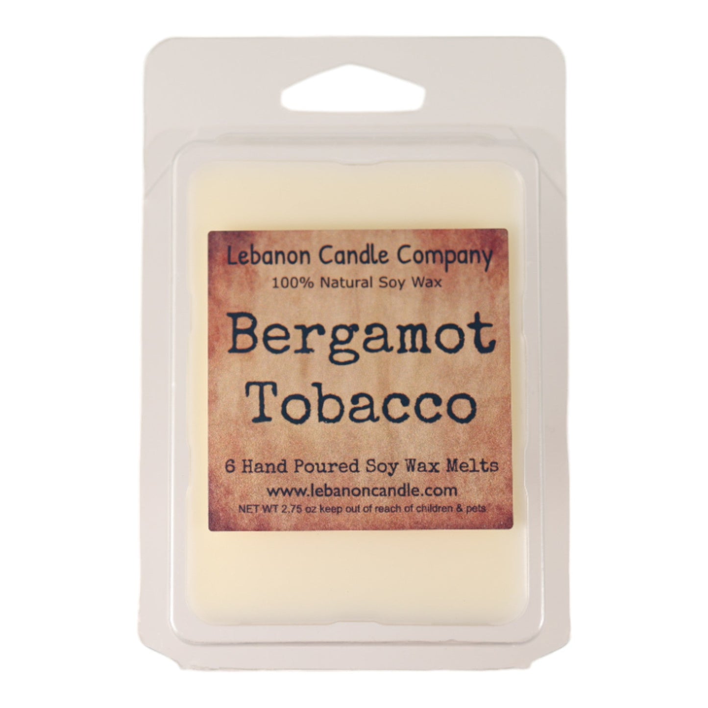 Bergamot Tobacco Wax Melt
