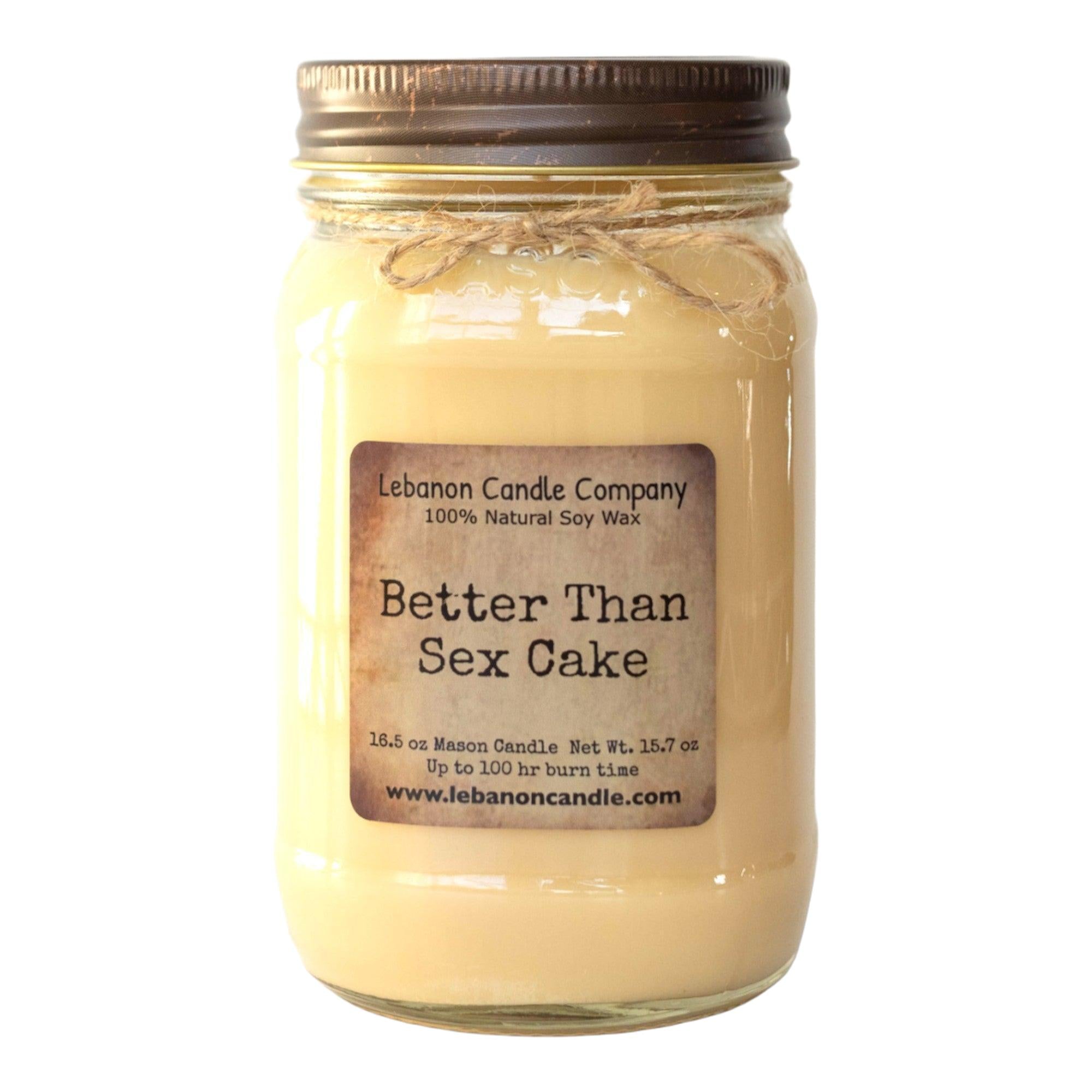 Better Than Sex Cake Candle