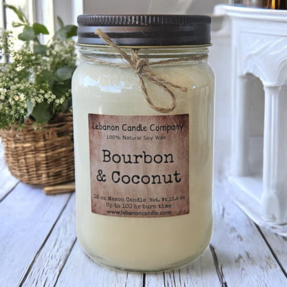Bourbon & Coconut Candle
