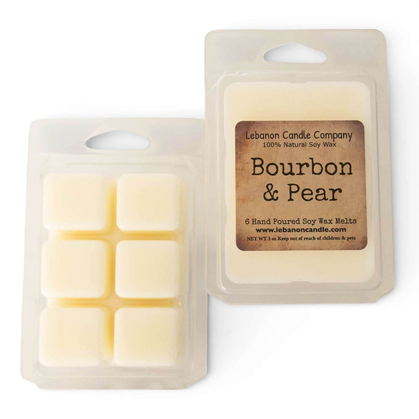 Bourbon & Pear Wax Melt