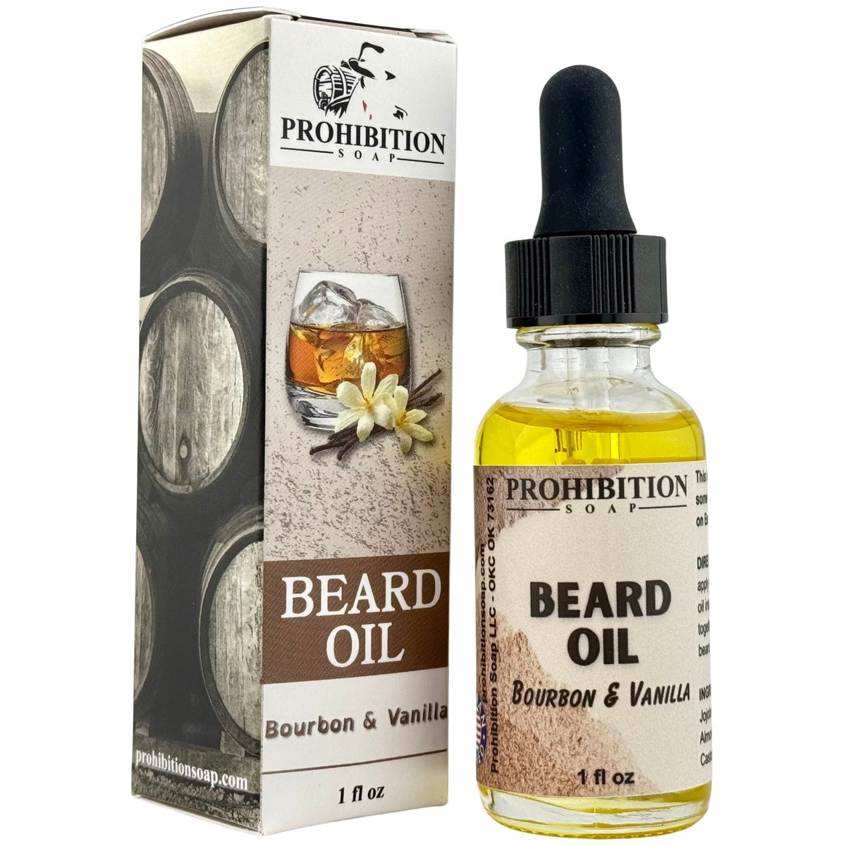 Bourbon & Vanilla Beard Oil