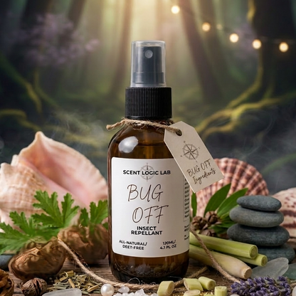 Bug Off All-Natural Insect Repellent | DEET-Free Essential Oil Spray
