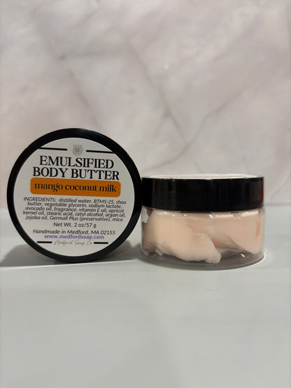 Emulsified Body Butter