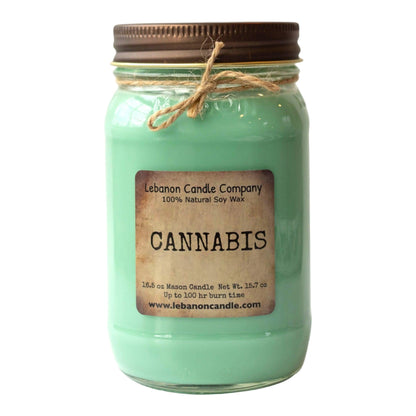 Cannabis Candle