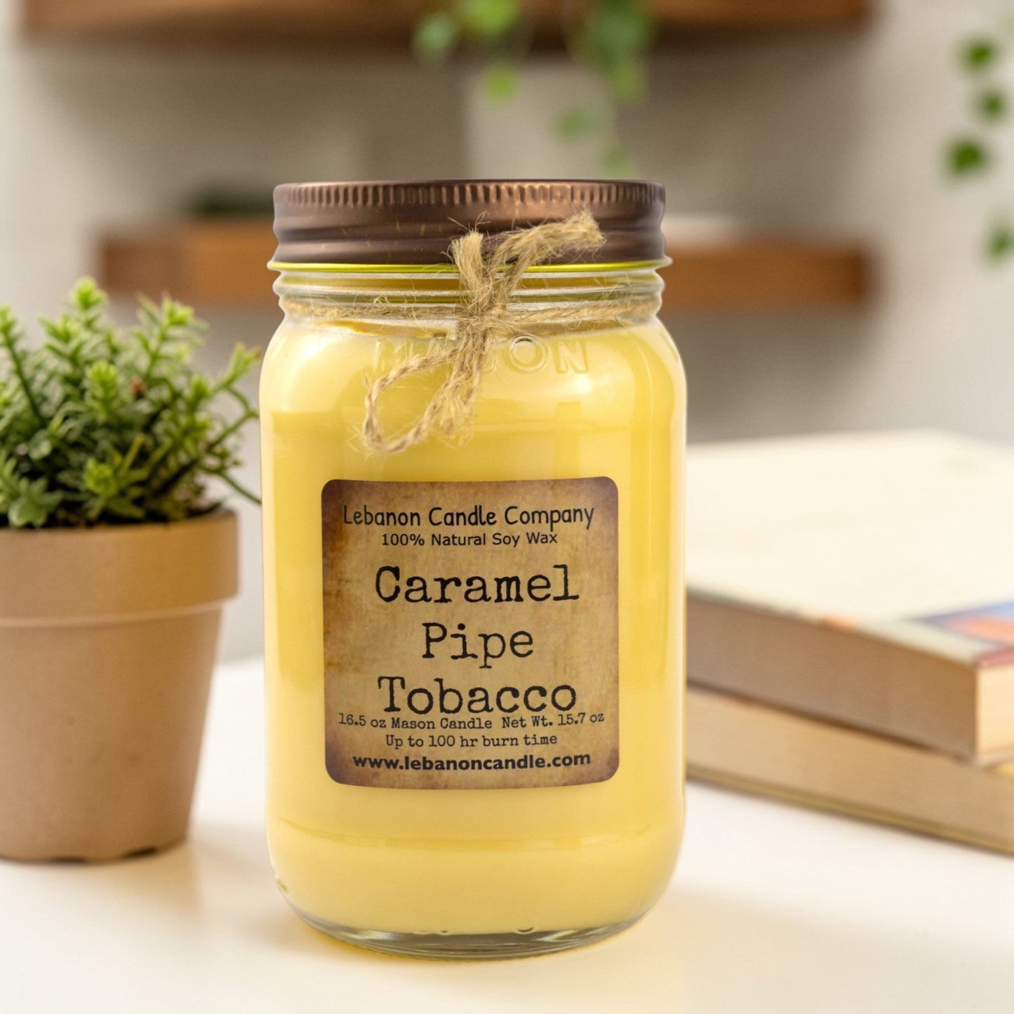 Caramel Pipe Tobacco Candle