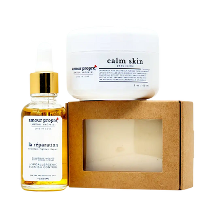 Eczema Relief Chamomile, Calendula & Orange Blossom Facial Bar 3oz