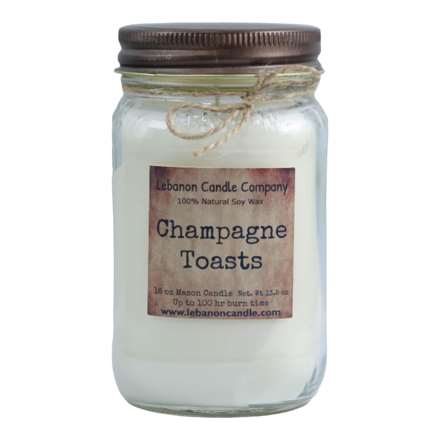 Champagne Toasts Candle