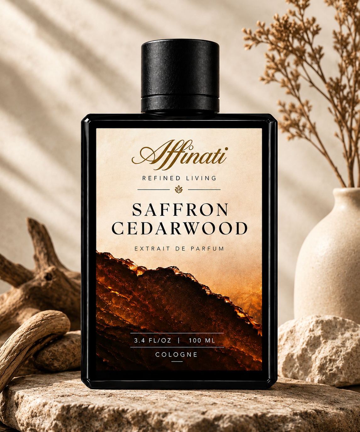 Saffron Cedarwood Cologne