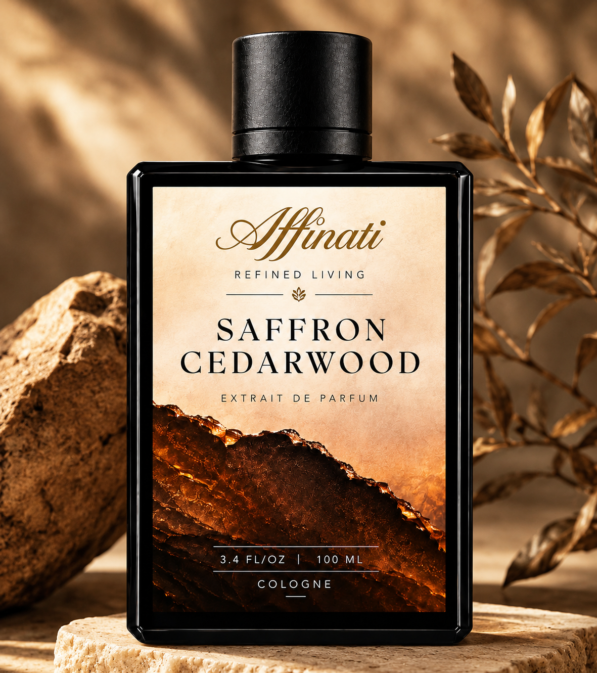 Saffron Cedarwood Cologne