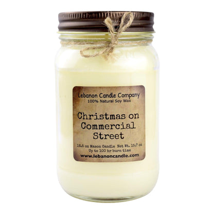 Christmas on Commercial Street Candle