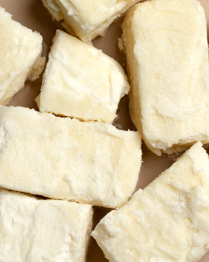 100% White Shea Butter- Chunky