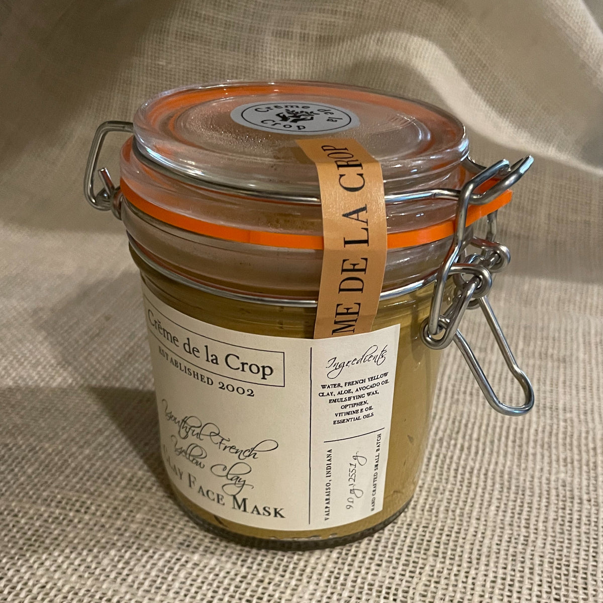 Face Mask - "Youthful" French Yellow Clay (Frankincense)