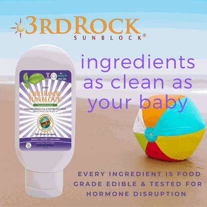3rd Rock Sunblock® For Infants - All Natural Infant Sunscreen - Zinc Oxide SPF 35