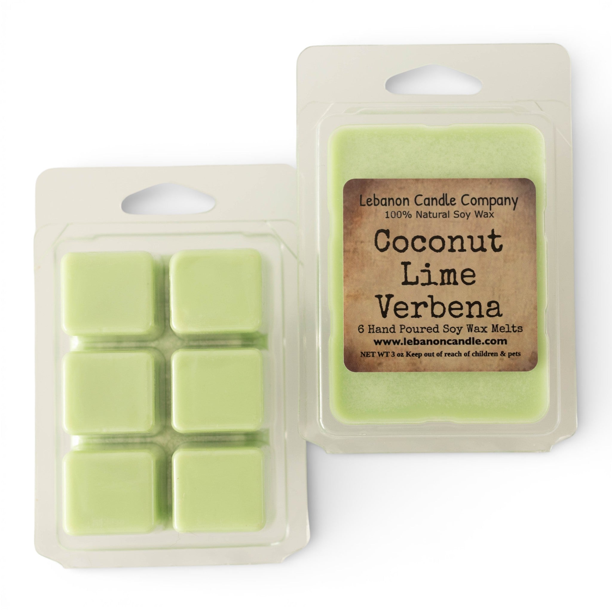 Coconut Lime Verbena Wax Melt
