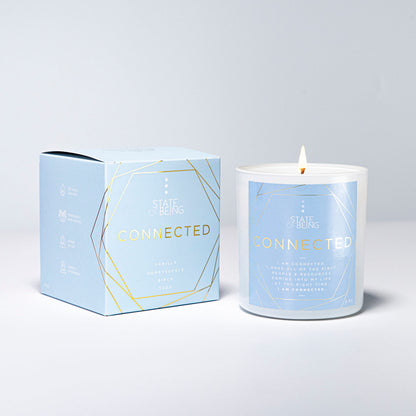 Connected Affirmation Candle | Vanilla & Jasmine
