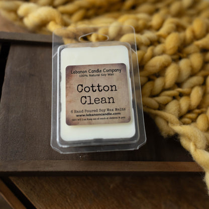 Cotton Clean Wax Melt