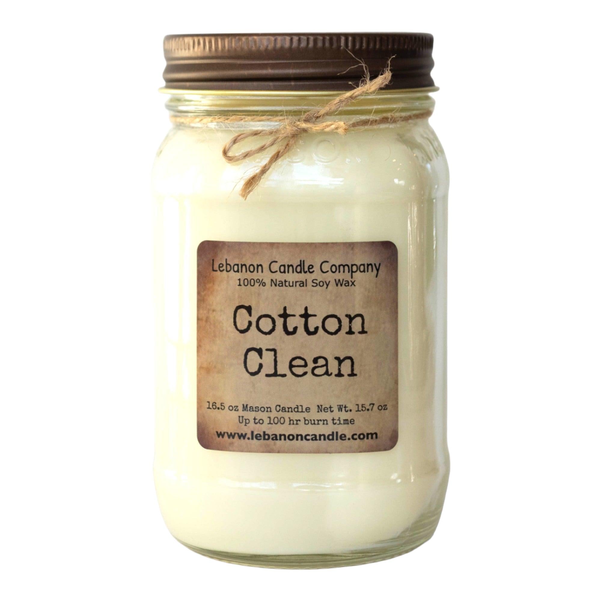Cotton Clean Candle