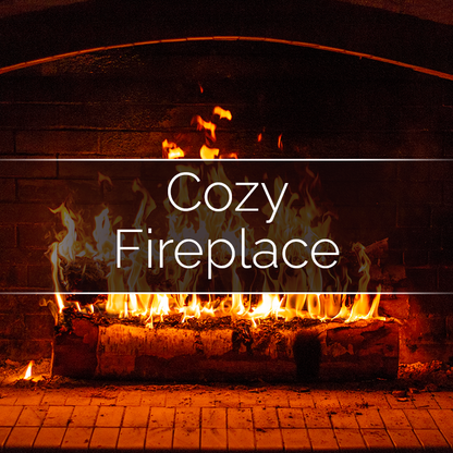 Cozy Fireplace - Candle-Making Kit + Jar