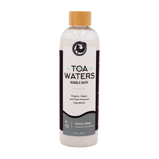 Crystal Winds Bubble Bath - Lavender and Limewood