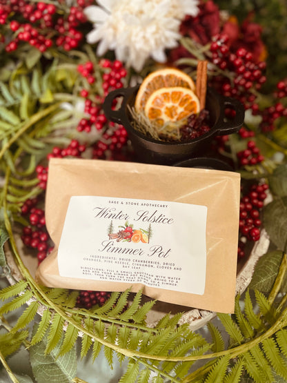 Winter Solstice Simmer Pot
