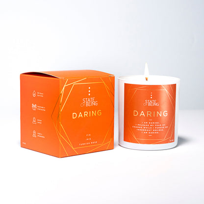 Daring Affirmation Candle | Fig & Turkish Rose