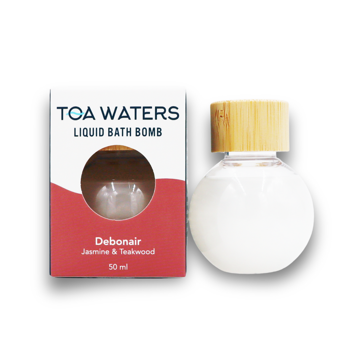Debonair Liquid Bath Bomb - Jasmine and Teakwood