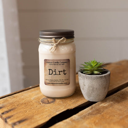 Dirt Candle