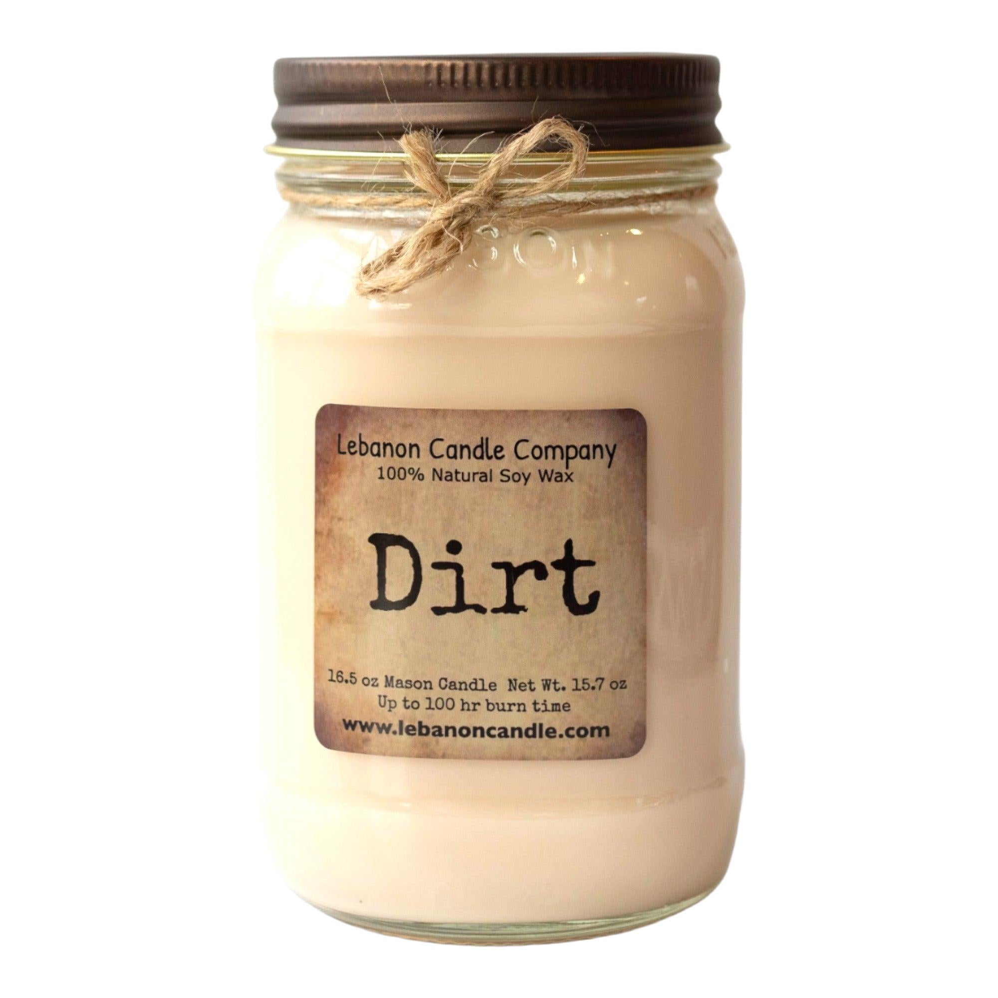 Dirt Candle