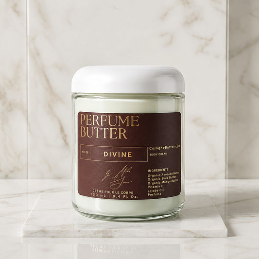 DIVINE – The Luxury Body Butter Perfume | Radiant Citrus, Floral & Warm Vanilla Scent | Elegant Fragrance for Women & Men | Perfume Butter