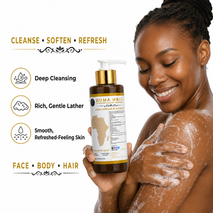 Duma Mbili Liquid African Black Soap