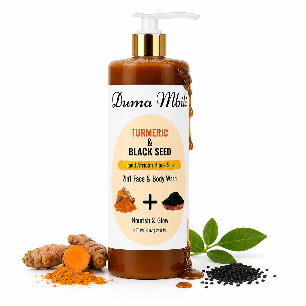 Turmeric & Black Seed African Black Soap