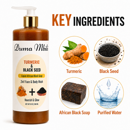 Turmeric & Black Seed African Black Soap