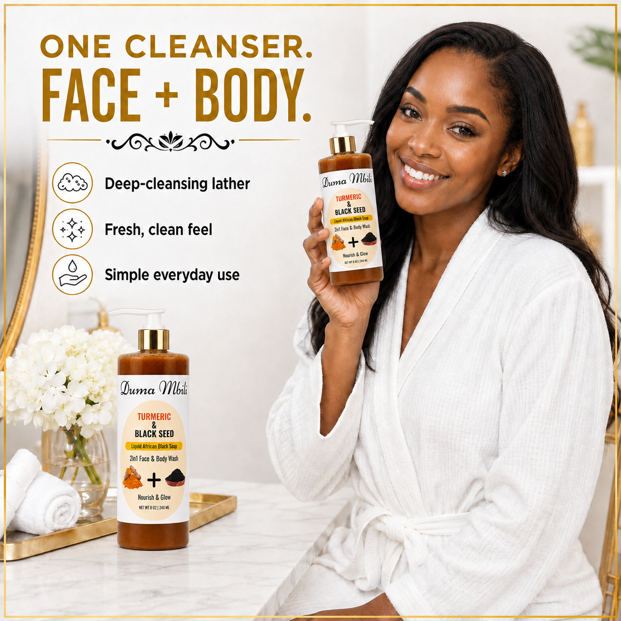 Turmeric & Black Seed African Black Soap